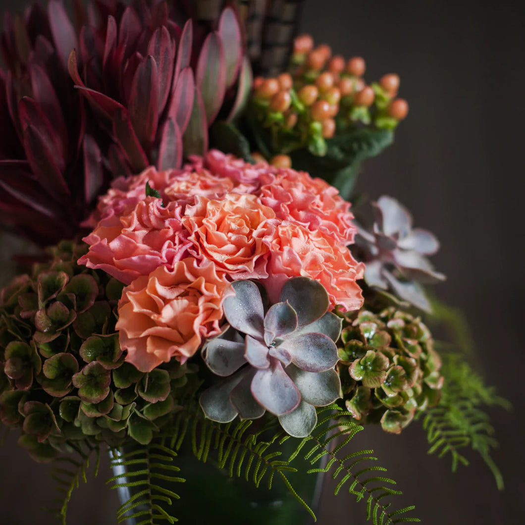 Designer's Choice Flower&Succulent Arangement