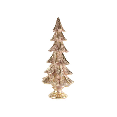 Metallic Foil Accent Tree Gold