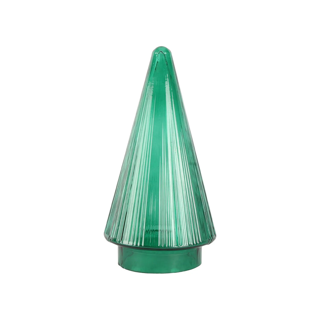 Empire Tree Glass Décor Green