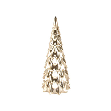 Metallic Glazed Tree Large Gold