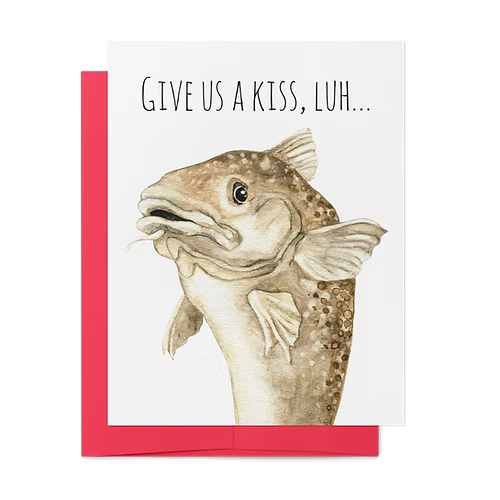 Kiss The Cod Card
