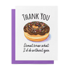 Thanks Donut Card