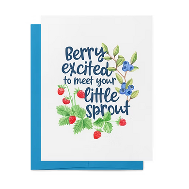 Berry Excited to Meet You Card