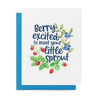 Berry Excited to Meet You Card