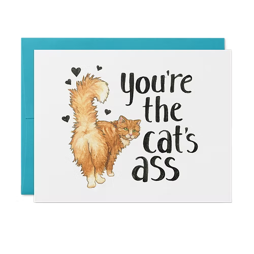 Cat's Ass Card