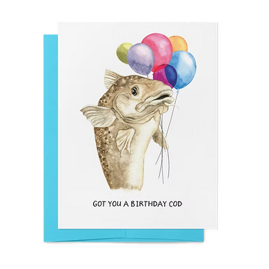 Birthday Cod Card