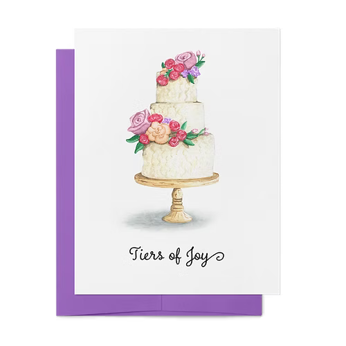 Tiers Of Joy Card