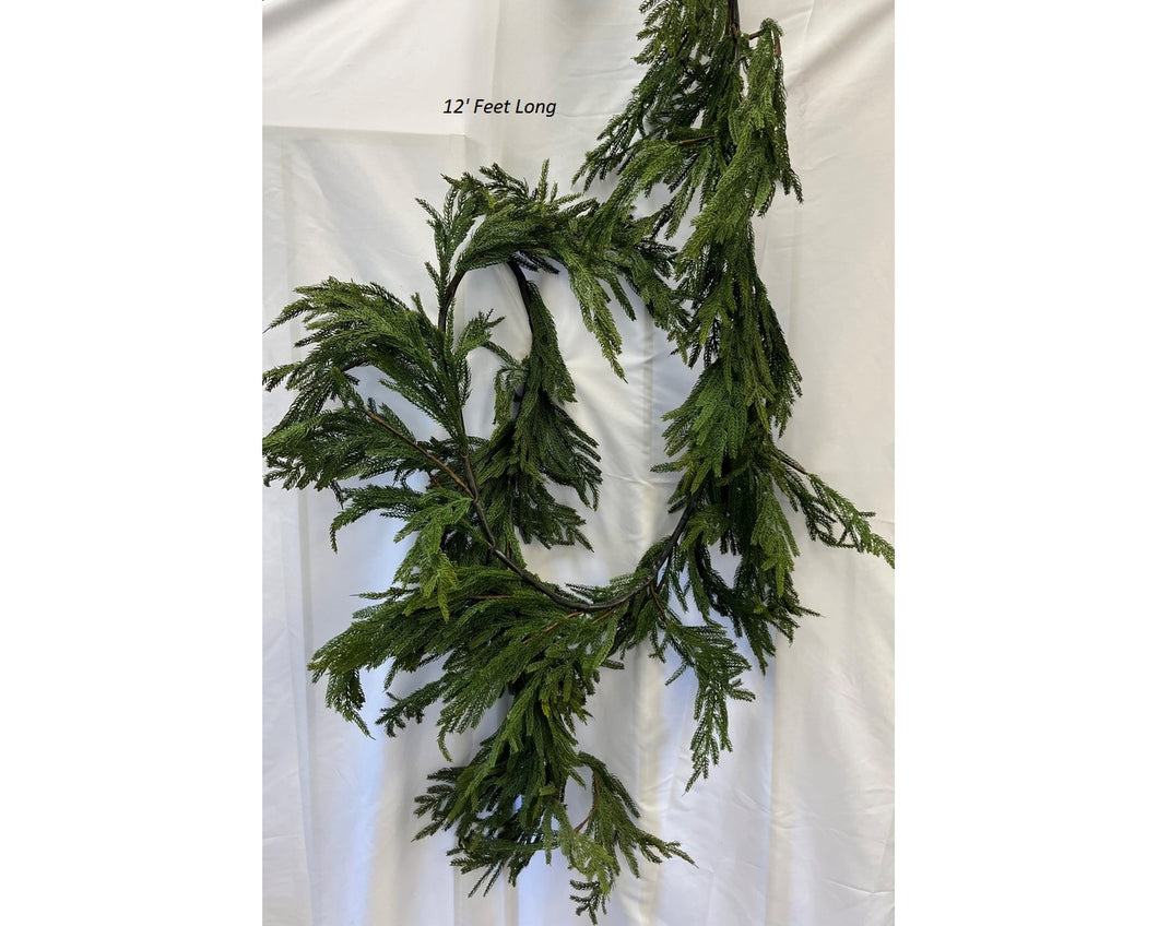 Real Touch Norfolk Garland