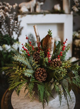 Birch`s Berries Indoor Christmas Planter