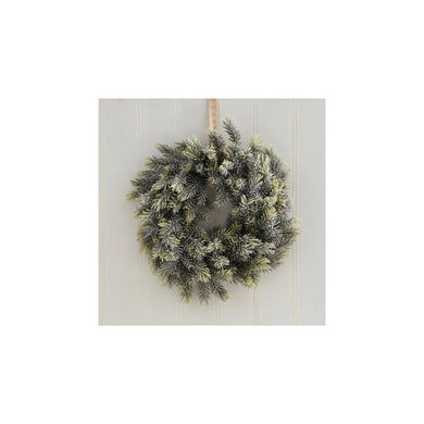 Soft Frosted Fir Wreath