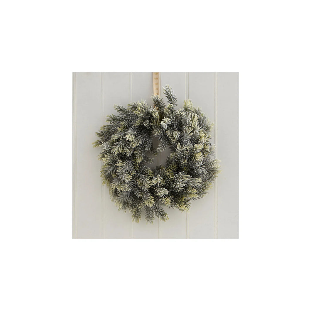 Soft Frosted Fir Wreath