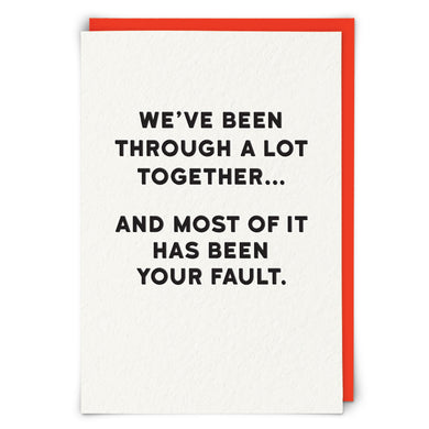 Fault Card