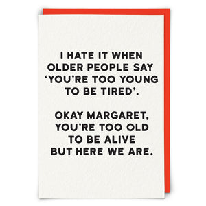 Margaret Card