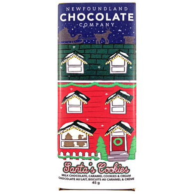 Santa's Cookies Chocolate Bar
